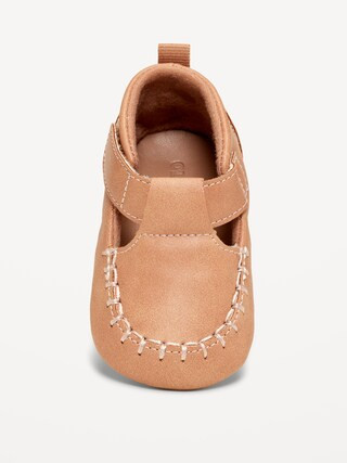 Faux-Leather Moccasin Shoes for Baby | Old Navy (US)