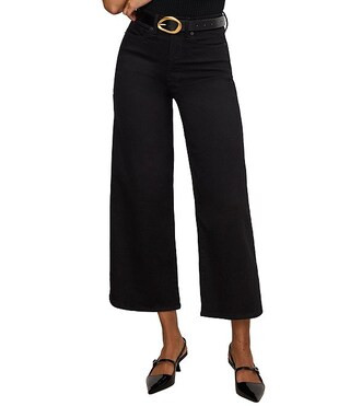 Good Waist Cropped High Rise Wide Leg Palazzo Jeans | Dillard's