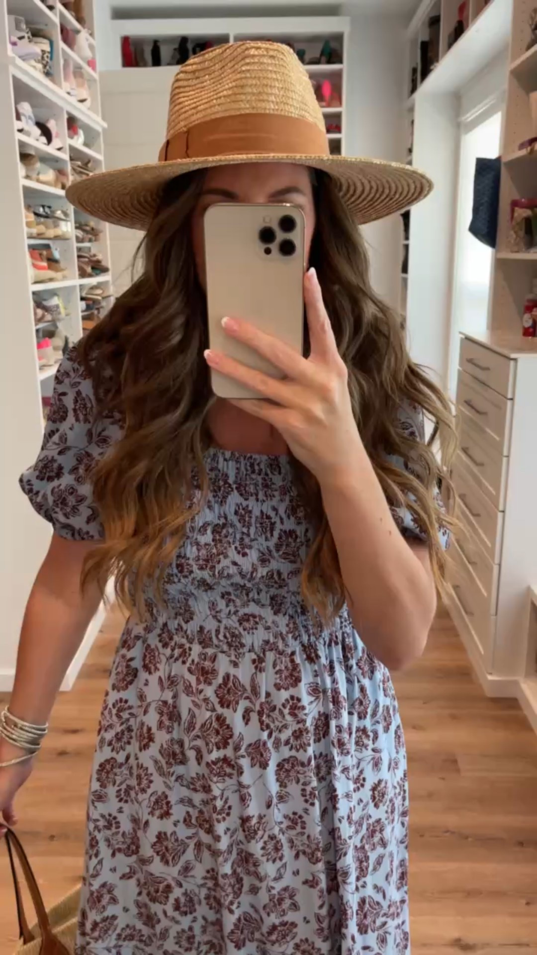 In a size 4 maxi, hat, sandals and accessories - fits tts.

#LTKShoeCrush #LTKSeasonal #LTKStyleTip