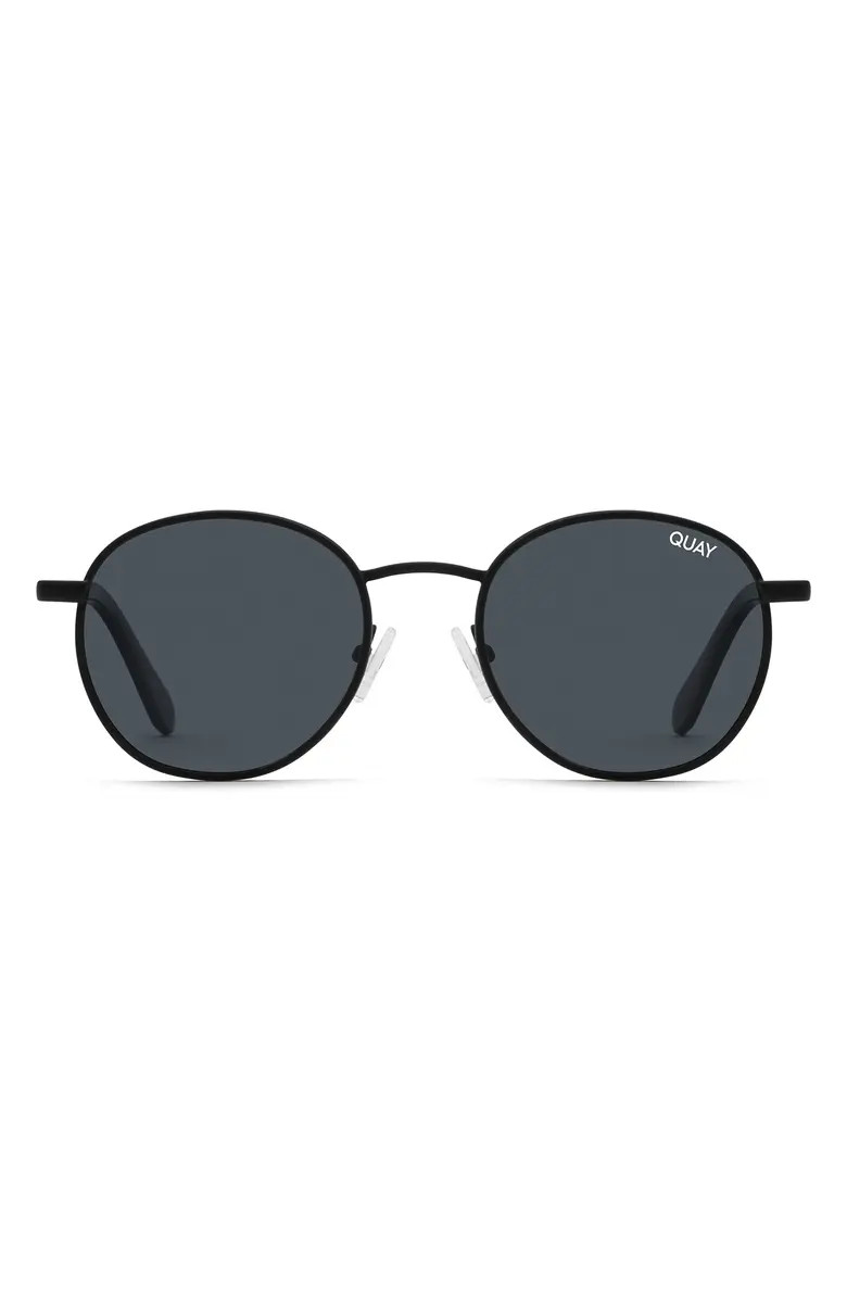 Talk Circles 45mm Polarized Round Sunglasses | Nordstrom