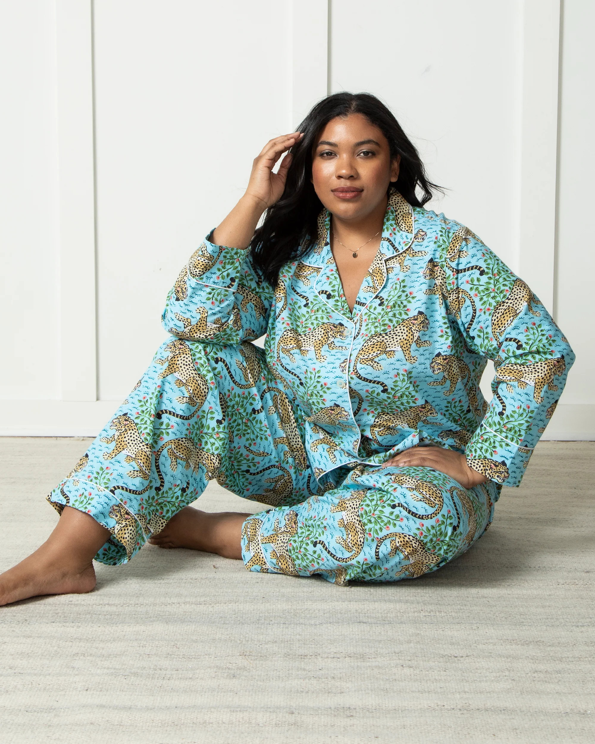 Bagheera - Long PJ Set - Something Blue | Printfresh