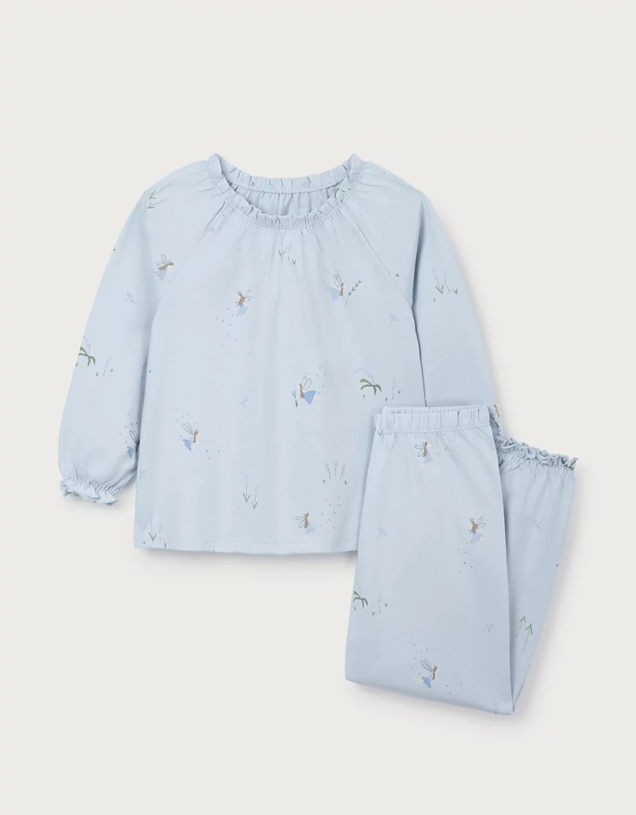 Organic Cotton Relaxed Fit Enchanted Fairy Boho Pyjamas (2–12yrs) | The White Company UK & ROW
