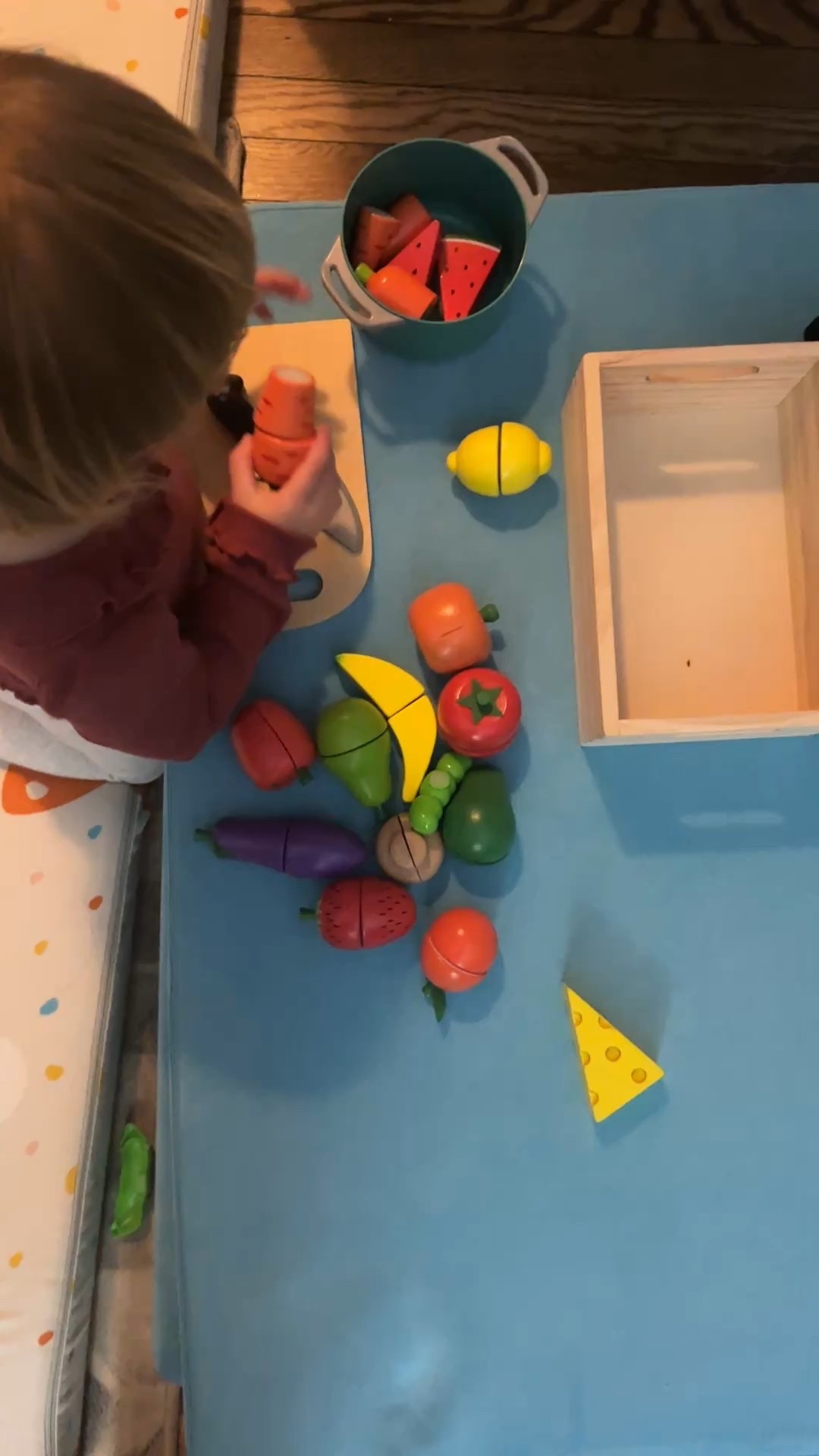 Working on our cutting skills with these super cute wooden farm set. Comes with the knife and cutting board 

#LTKFamily #LTKKids #LTKBaby