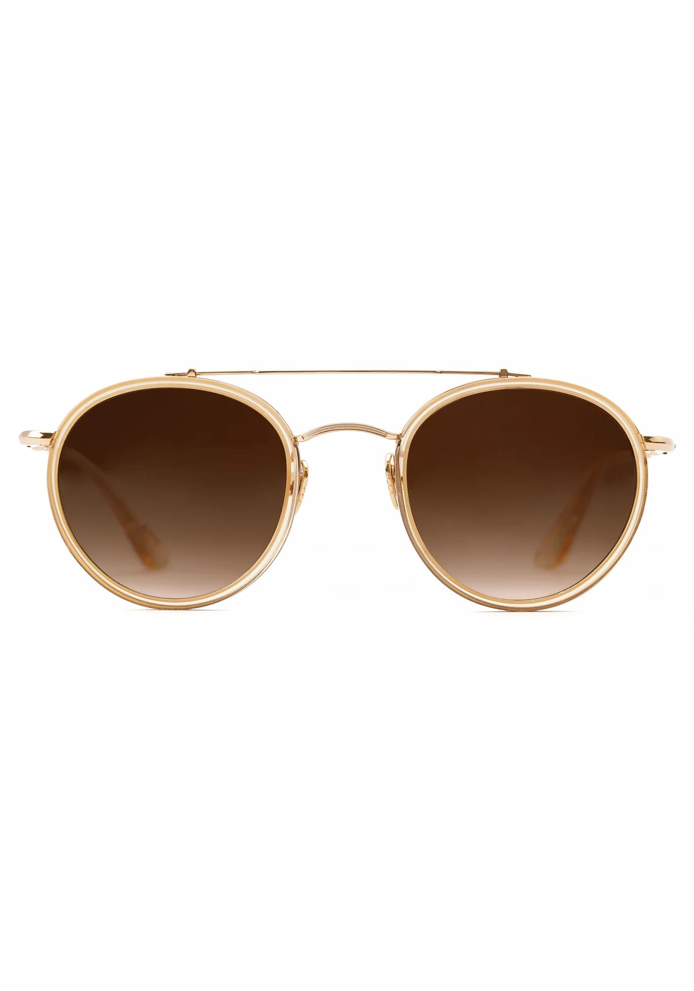 24K Titanium + Champagne | KREWE Eyewear