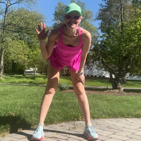 Got the viral Amazon TikTok athletic onesie and it’s perfect for a warm springtime or summertime run. Comfy shorts + enough support (for me) for a run  

#LTKActive #LTKfitness #LTKfindsunder50