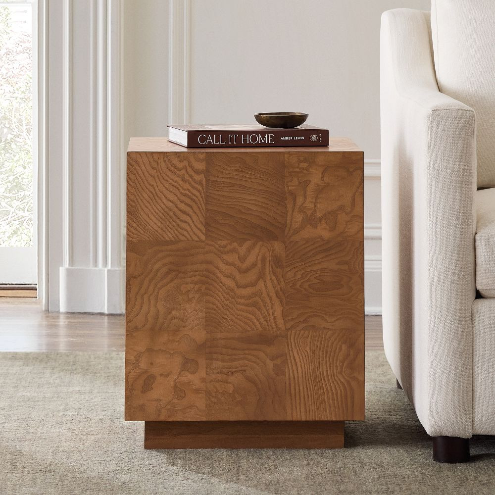 Somerset Burl Side Table (17") | West Elm (US)