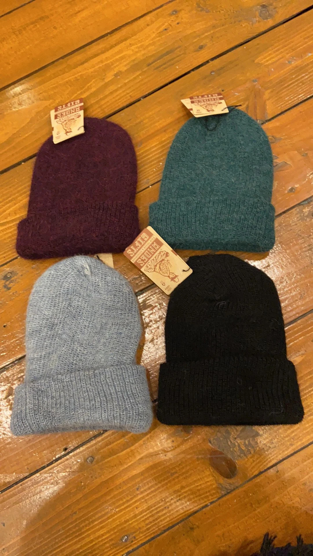 Hand-knit 100% Alpaca Adult Hat Winter Beanie Skull Cap Solid - Etsy | Etsy (US)