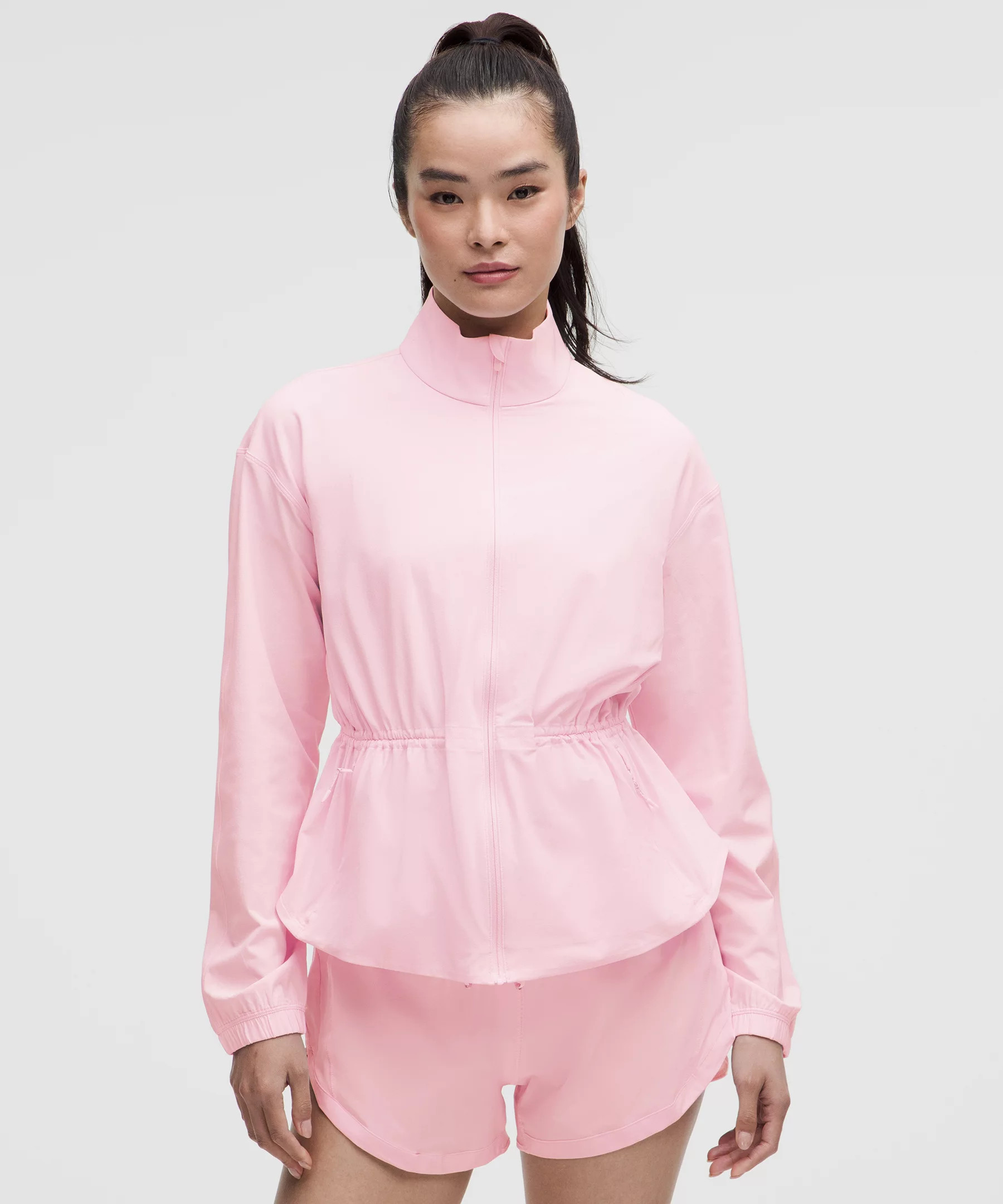 UV-Protective Cinch-Waist Running Jacket | Women's Coats & Jackets | lululemon | Lululemon (US)