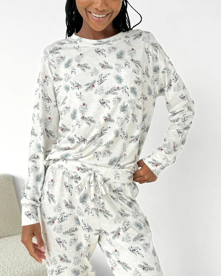 Mistletoe Marna Waffle PJ Set | Splendid | Splendid