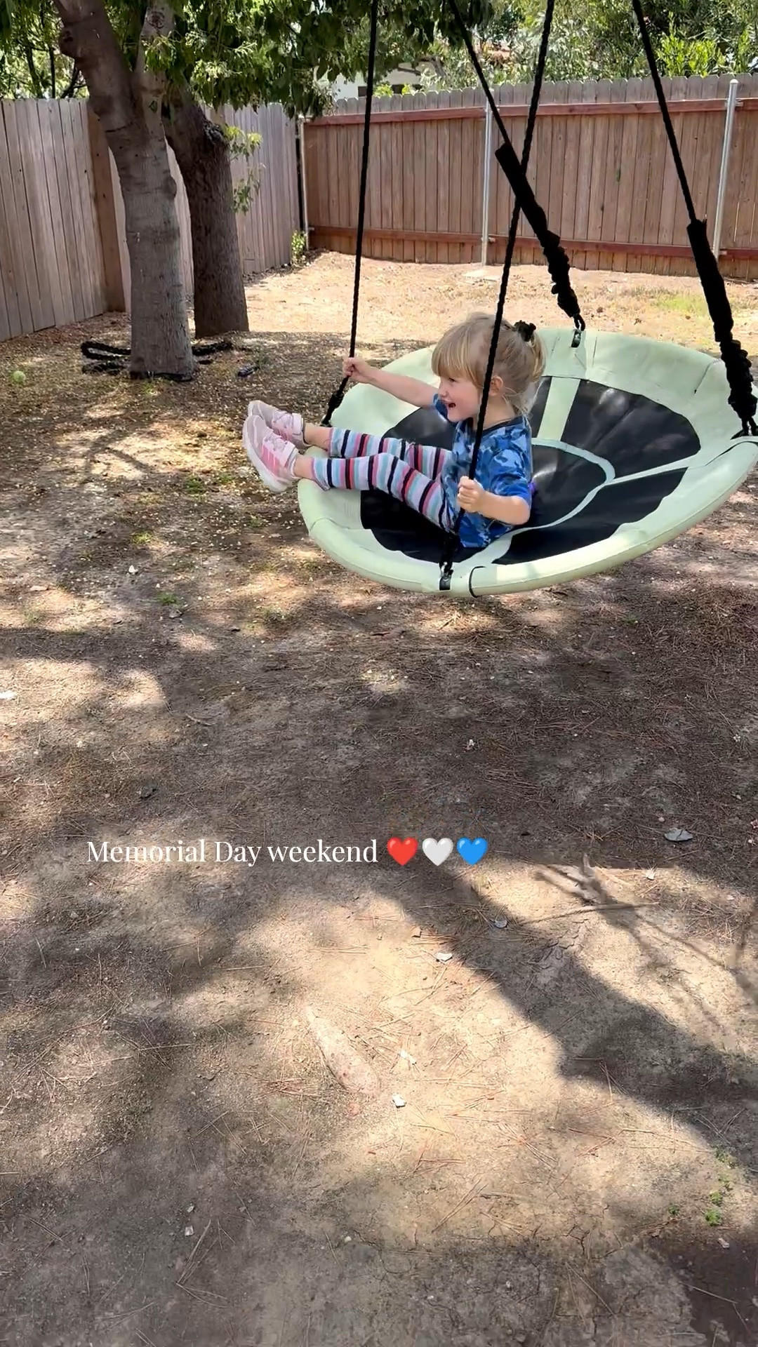 This swing is dope 


#treeswing #sensorytoys #outdoors #camping #memorialday

#LTKmomlife #LTKSeasonal #LTKKids