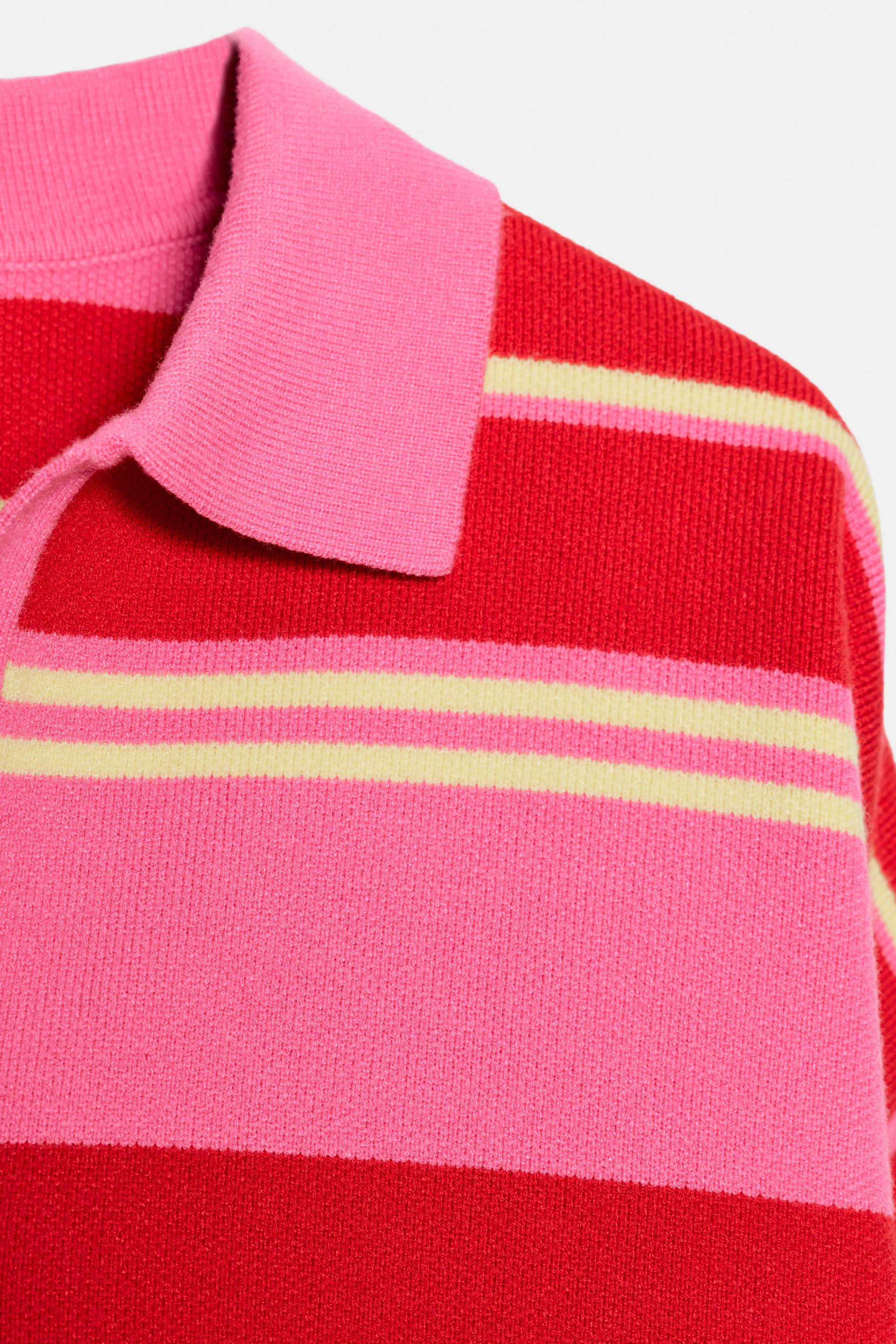 STRIPED POLO SWEATER | Zara US