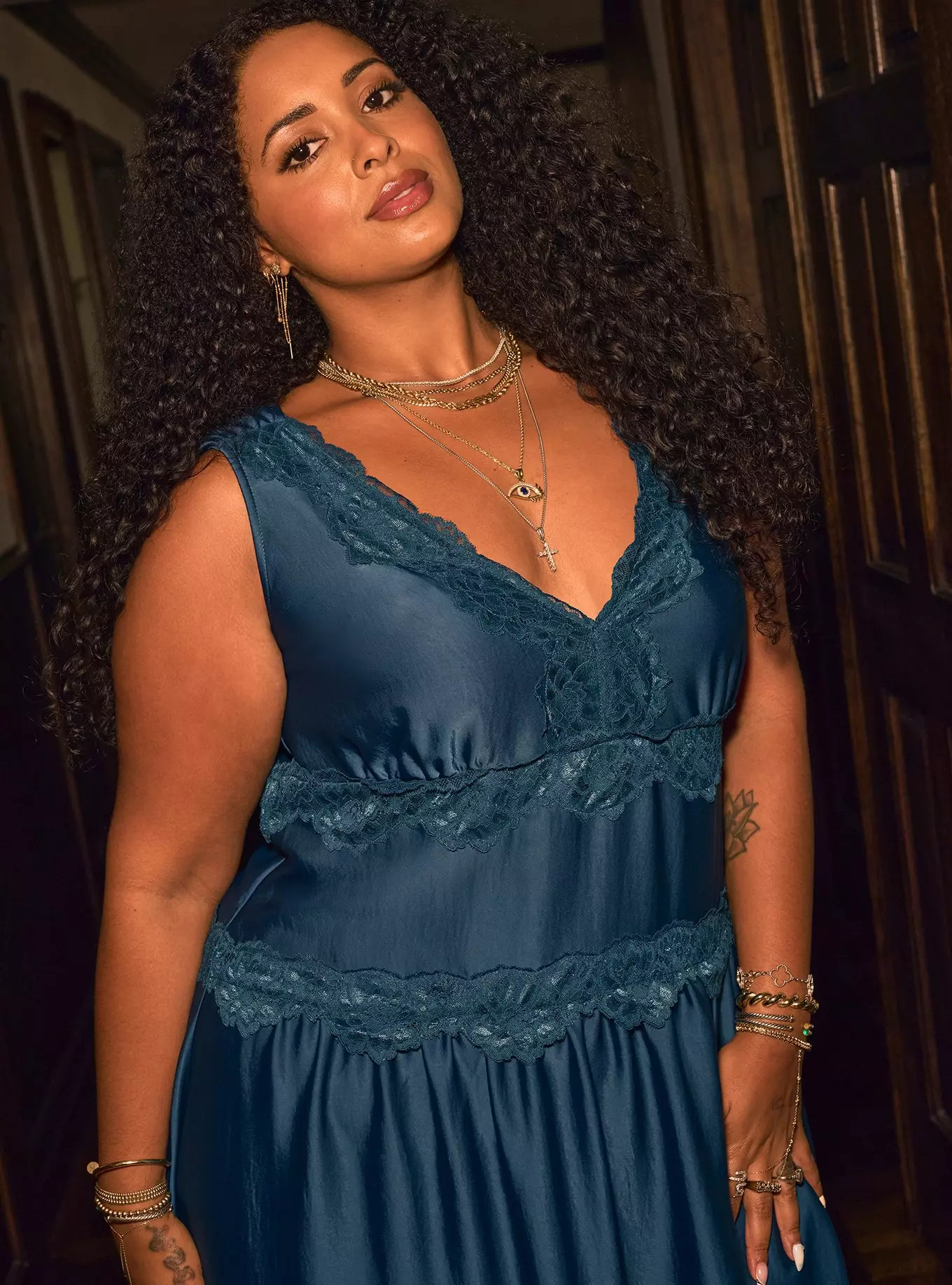 Festi Lace Trim Maxi Dress | Torrid (US & Canada)