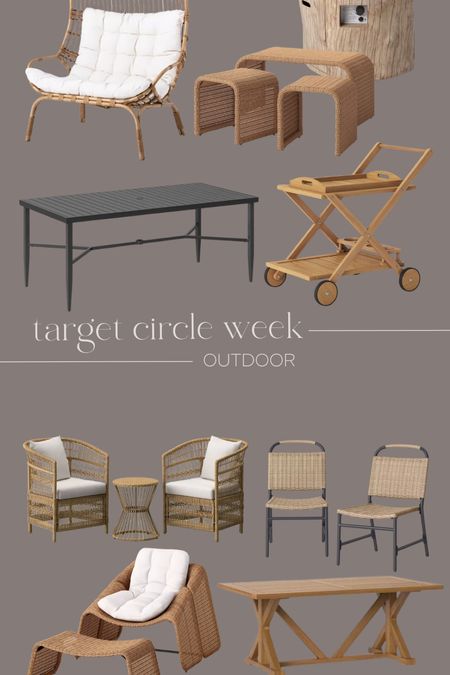 Target circle sale outdoor furniture

#LTKxTarget #LTKhome #LTKfindsunder50