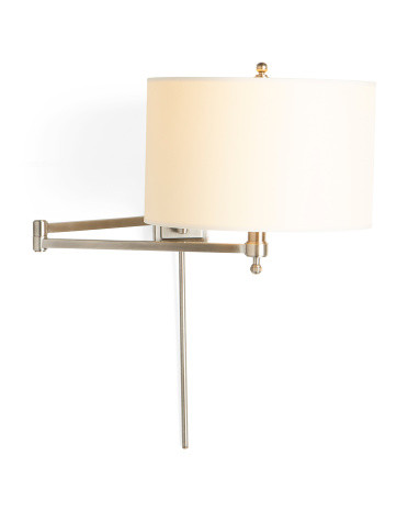 11in Hudson Swing Arm Sconce | TJ Maxx