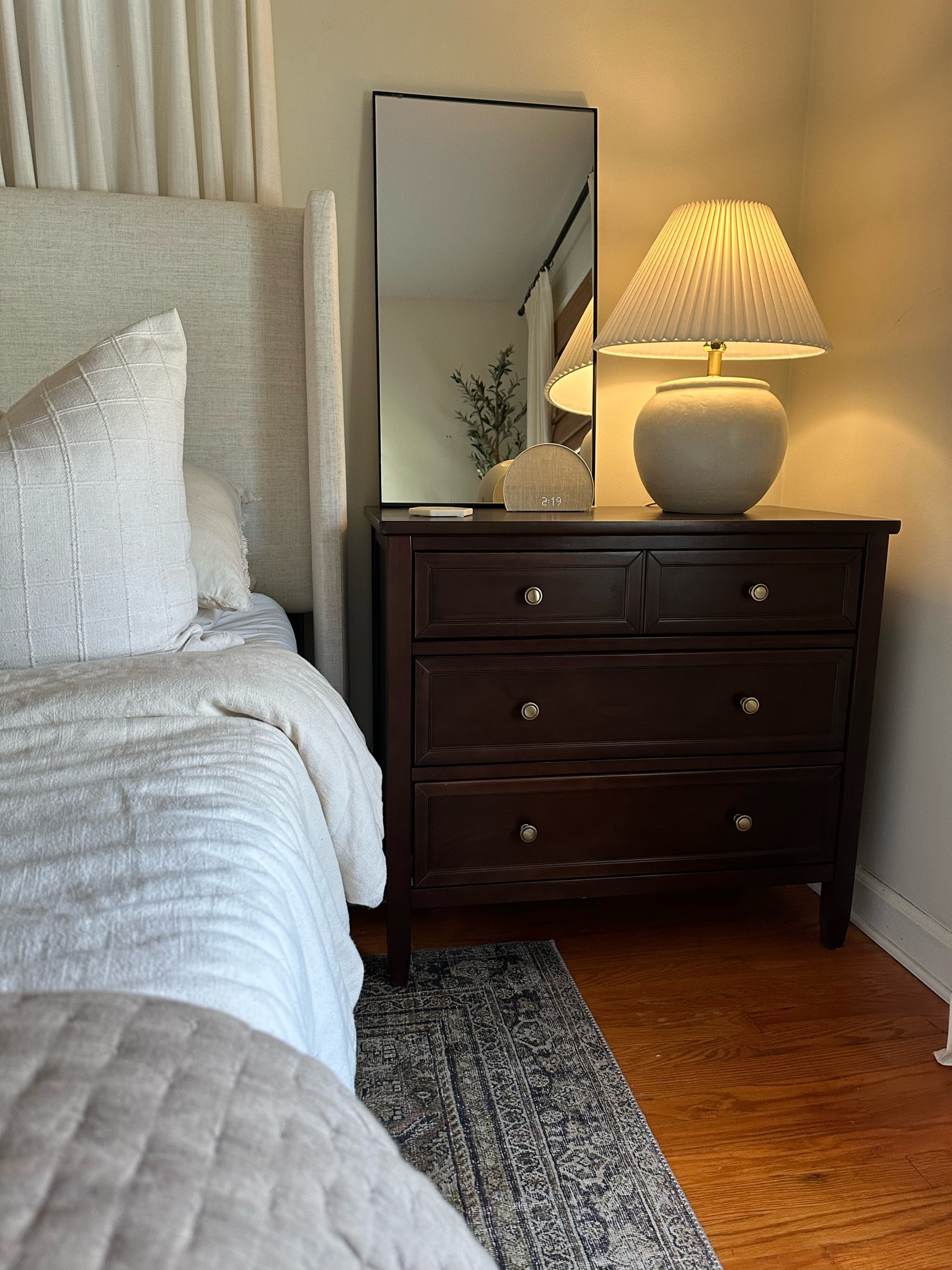 replaced our nightstands with these children’s dressers from walmart to maximize storage! Also, if you don’t have a Hatch yet- it’s life changing!

#LTKhome