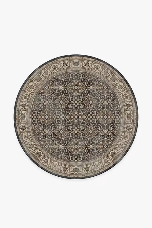 Alessia Dark Wood Rug | Ruggable