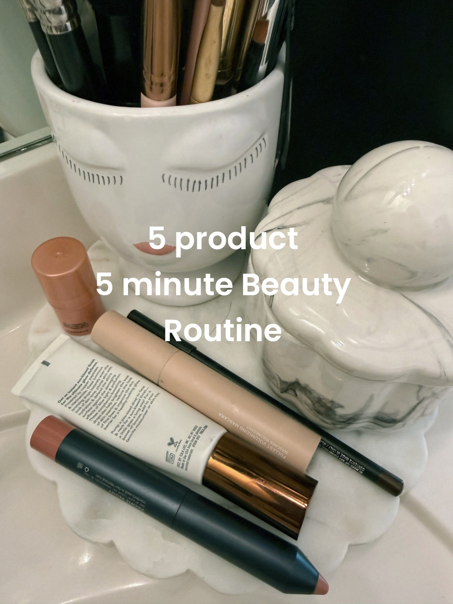 5 products
5 minute clean beauty routine 

These are 3 products I use for a quick and easy clean beauty routine, that helps me look and feel putogether with out a lot of effort 

2 product aren’t  clean beauty

Clean beauty products I trust on my Melanoma Facial cancer journey

3 clean beauty 
- Isla black mascara 
Thickens and lengthens 
, doesn’t run or flake

- Trestique lip crayon in pacific peony … smooth and cream yet last like a stain 

-Elf  monochromatic multi stick in glistening Peach 
This stick is a blush/highlighter and eyeshadow, plus so affordable 

2 products I love
And am still looking for clean beauty replacements

Mac- Eyeliner in Teddy 
I’ve been using this color and eyeliner for over 30 years and love it stays on, the color is perfect, and makes eyes look so blue

Tula bronze beast- glow bronzing drops
Gives your face the best glow
No foundation needed

#LTKOver40 #LTKBeauty #LTKgrwm