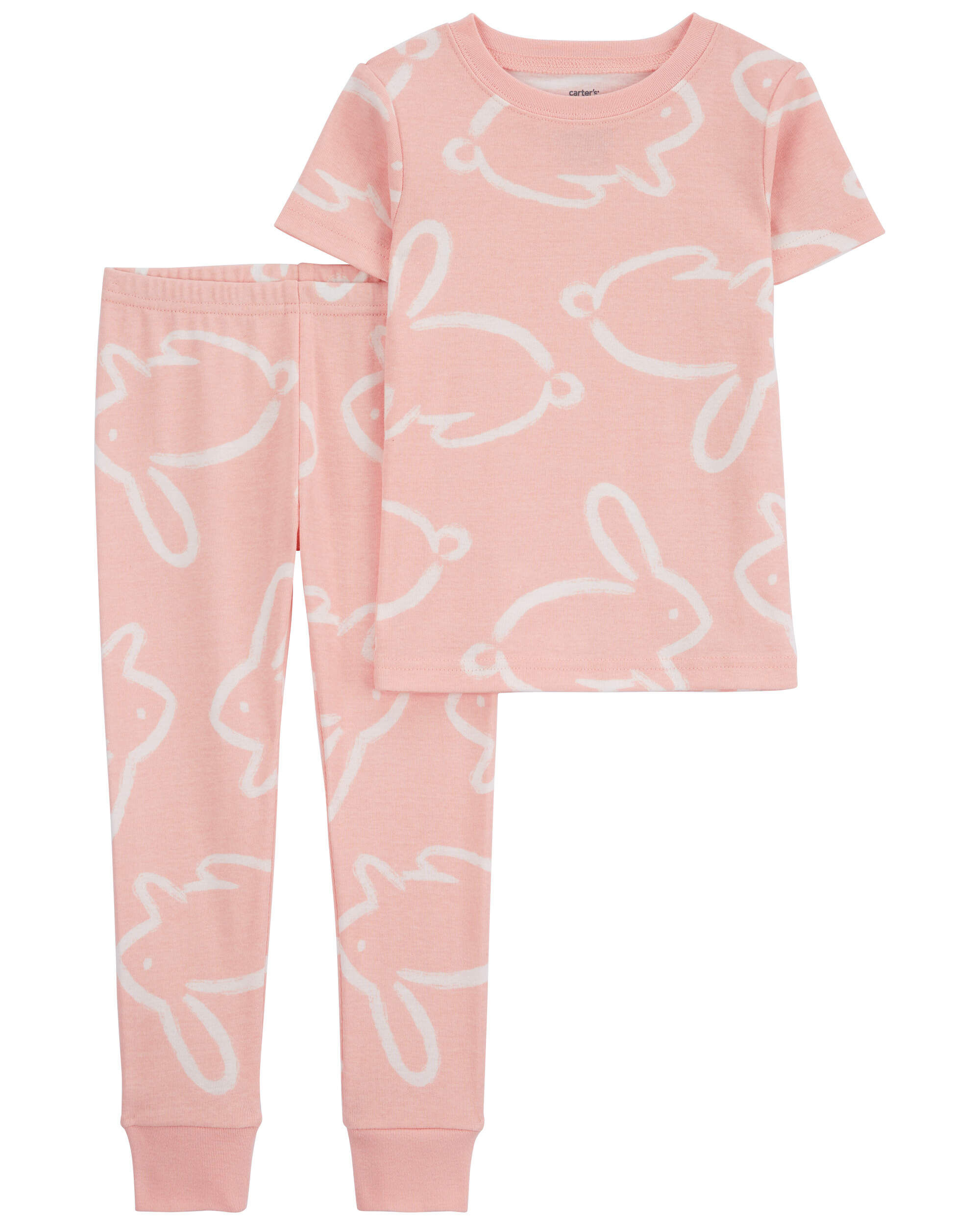 Khaki Toddler 2-Piece Bunny 100% Snug Fit Cotton Pajamas | carters.com | Carter's