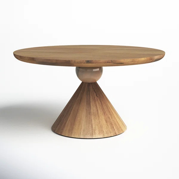 Eloisa Round Solid Wood Dining Table | Wayfair North America