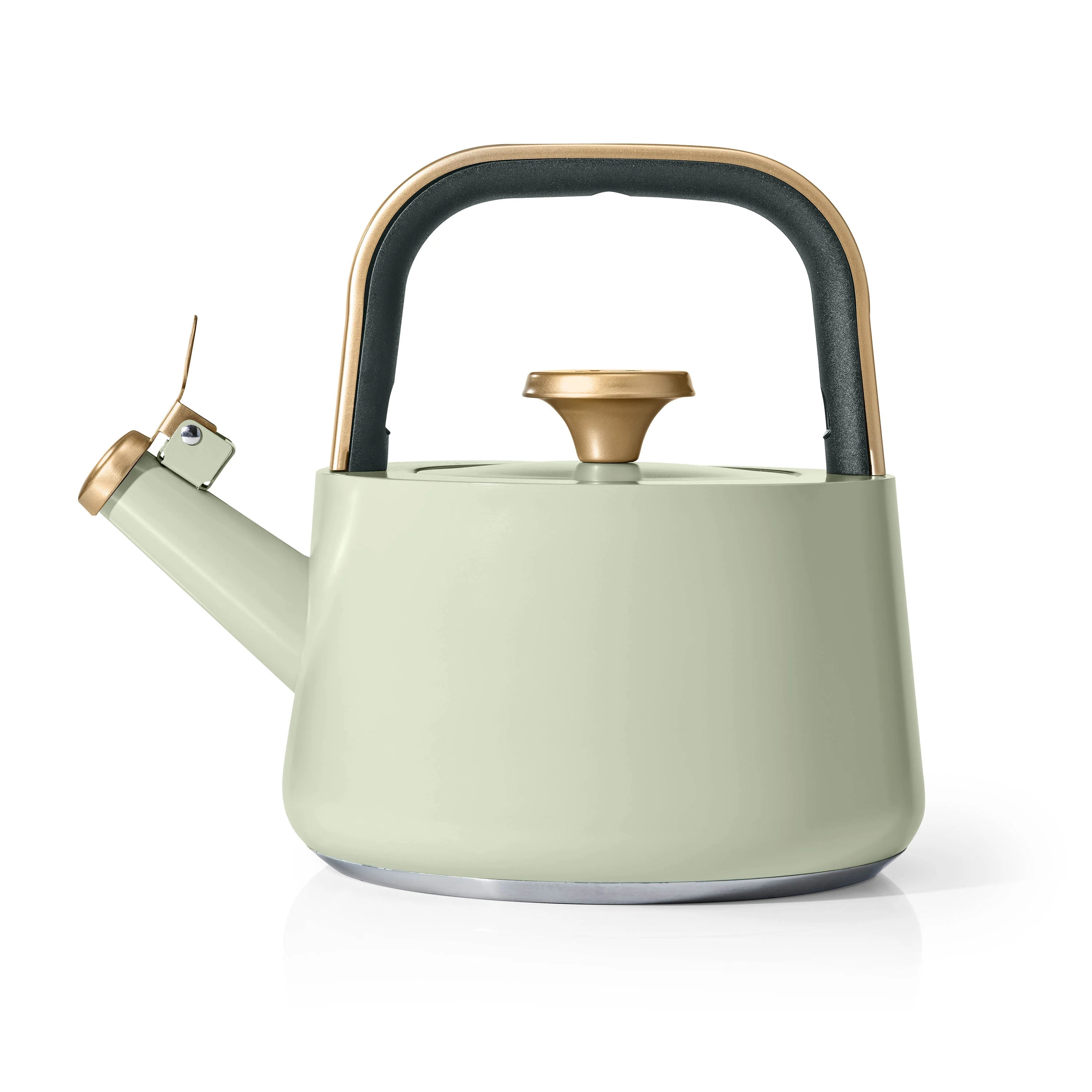 Beautiful 1.8L Ceramic Non-Stick Stovetop Tea Kettle, Sage Green by Drew Barrymore | Walmart (US)