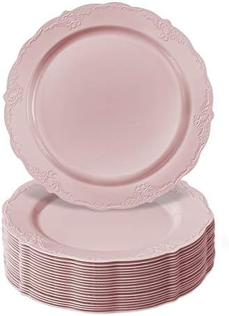 Amazon.com: VINTAGE COLLECTION TABLEWARE, 10 Salad Plates, Blush : Everything Else | Amazon (US)