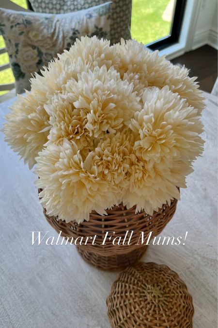 Walmart Home Fall Mums! These are perfect for your Fall @Walmart, #WalmartPartner, #WalmartFinds, #IYWYK, @Shop.LTK #liketkit 

#LTKSeasonal #LTKhome