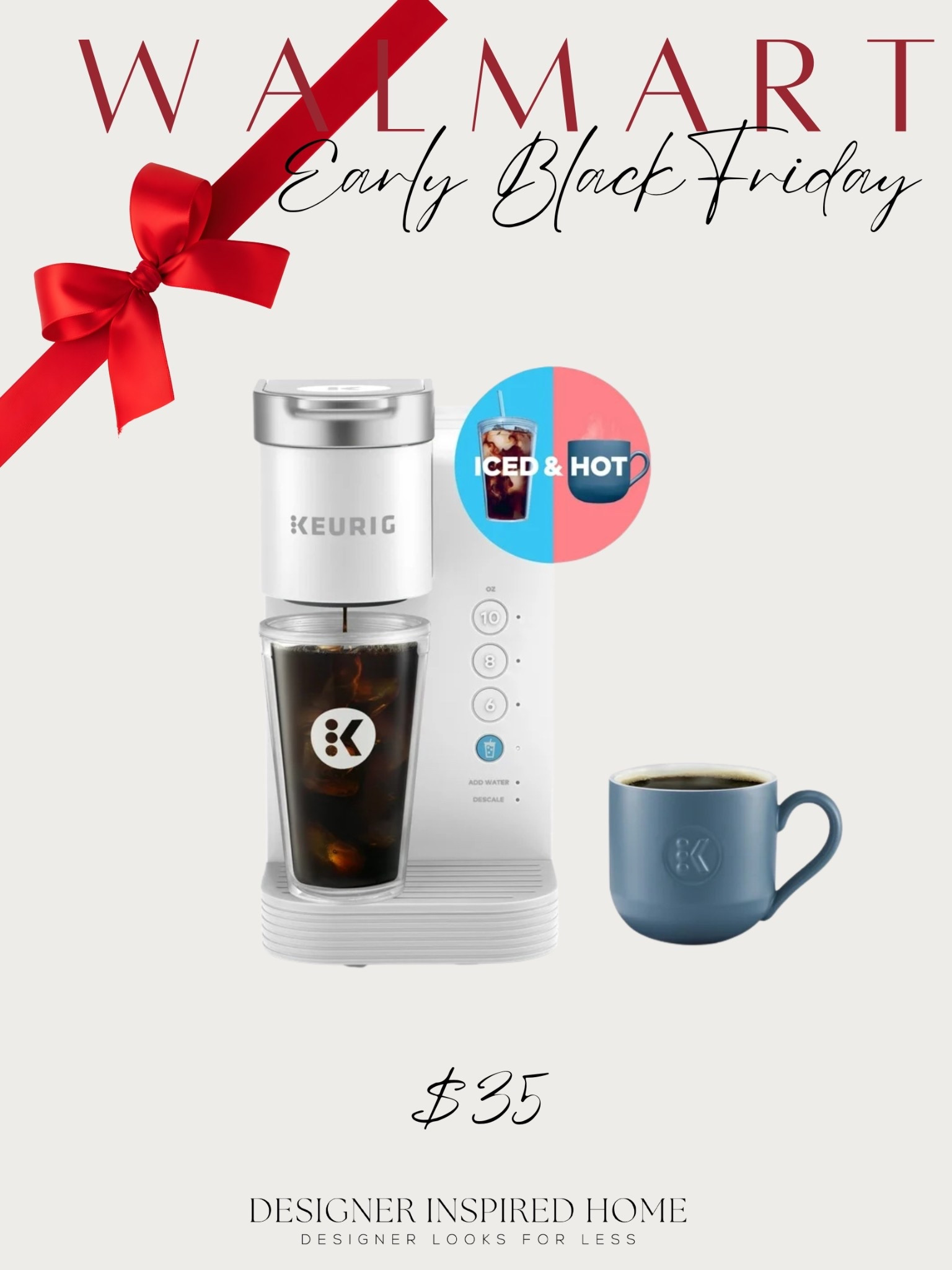 Great gift idea! Walmart Black Friday deal in this keurig! 

#LTKGiftGuide #LTKSaleAlert #LTKHoliday