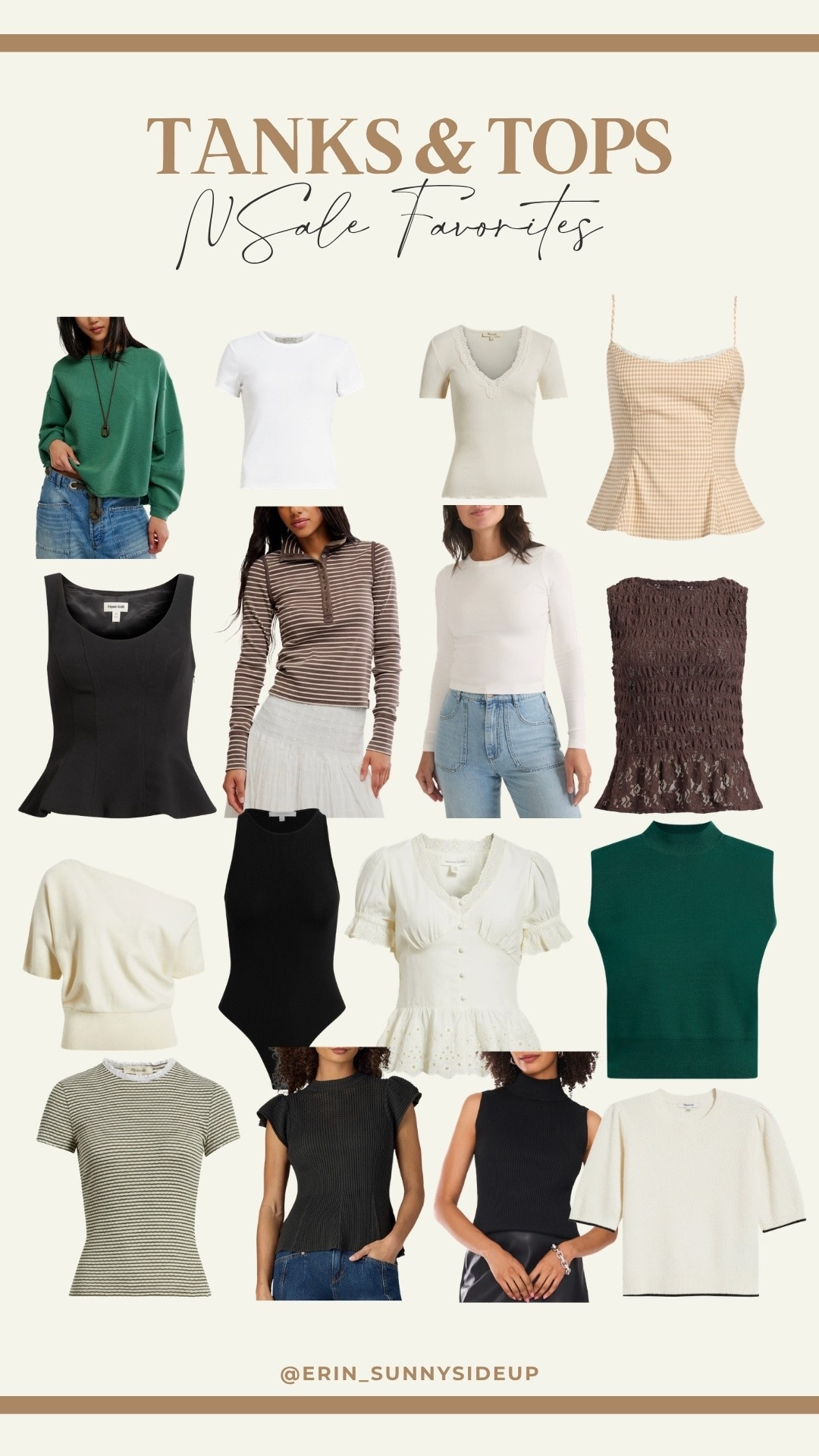Nordstrom sale tops & tanks!