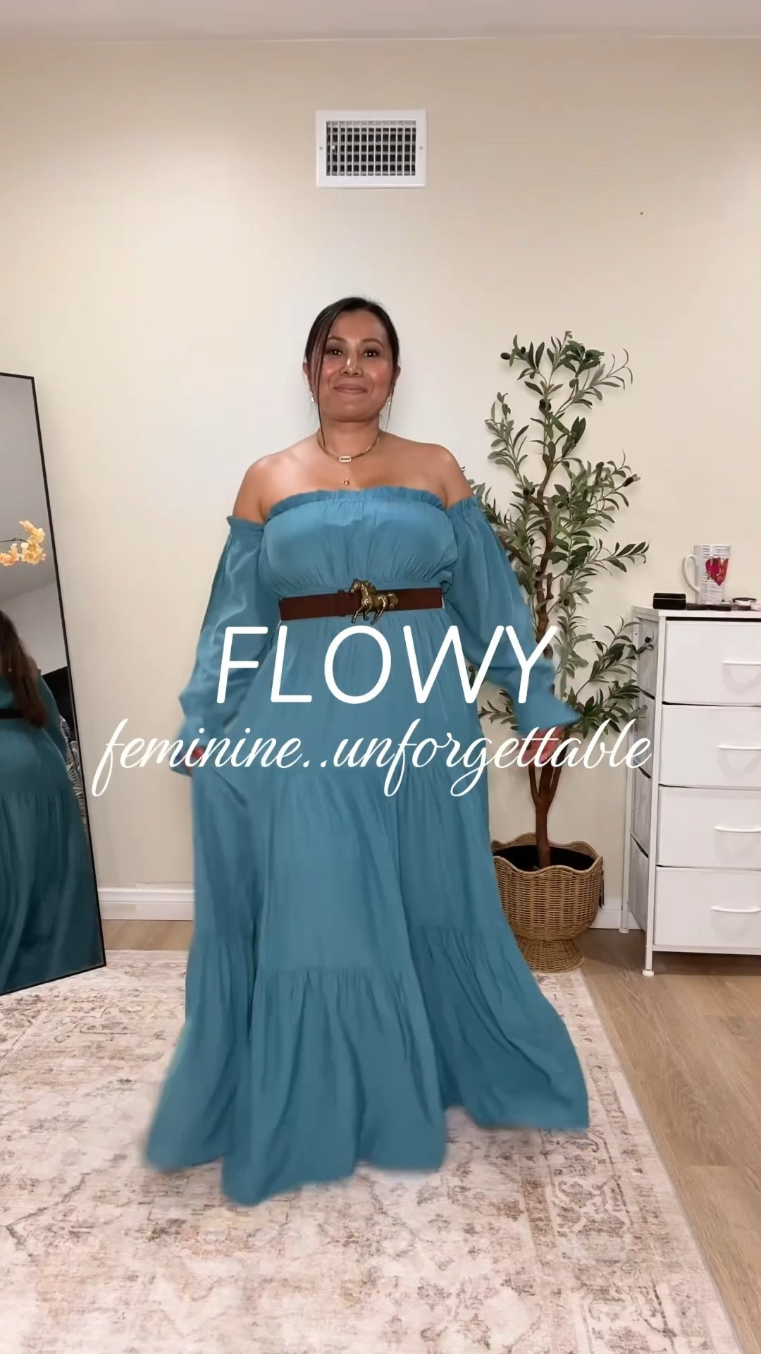 Flowy, lightweight and stretchy around the waist. The perfect dress for any occasion. 

#LTKootd #LTKMidsize #LTKPetite