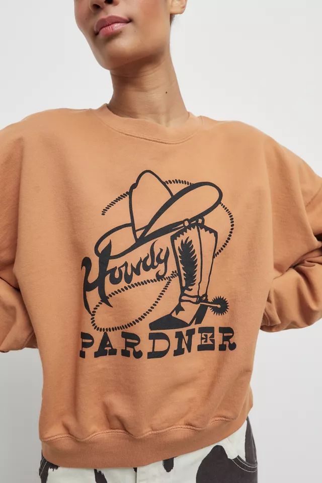 Bandit Brand Howdy Pullover Sweatshirt | Urban Outfitters (US and RoW)