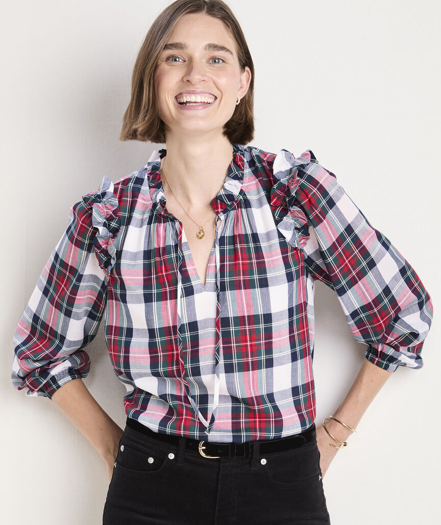 Ruffle Popover | vineyard vines