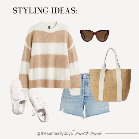 Spring Outfit | Style Ideas

Spring outfit | Basics | Spring basics | Sweater | Denim shorts | Sneakers | Tote | Outfit inspo 

#LTKunder50 #LTKfit #LTKstyletip