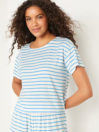 Loose Sunday Sleep Ultra-Soft Pajama Top for Women | Old Navy (US)
