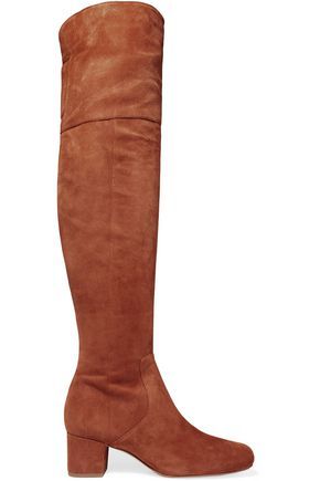 Sam Edelman Woman Elina Suede Over-the-knee Boots Tan Size 7 | The Outnet US