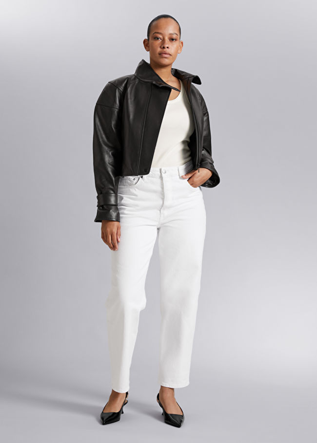 High Waist Tapered Leg Jeans | & Other Stories US