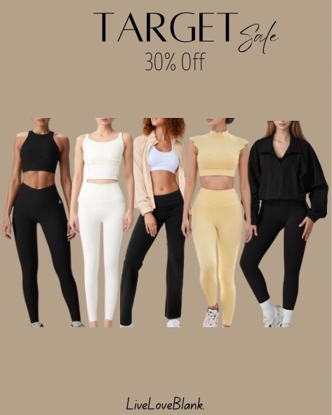 Target Athleisure sale
Save 30%

#LTKfitnessgoals #LTKSaleAlert #LTKActive