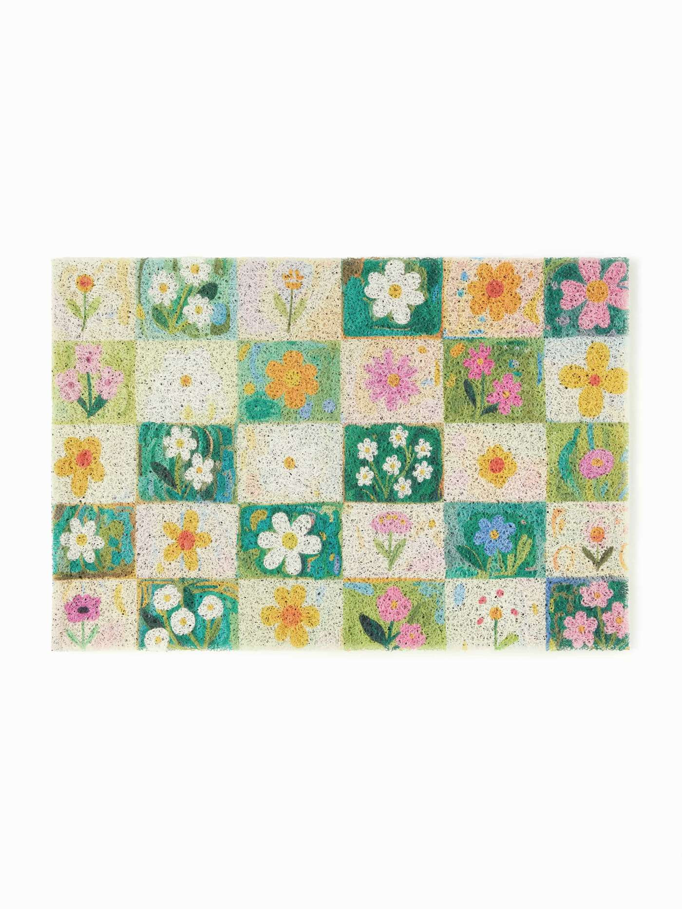 FLORAL & CAT DOOR MAT $17.90 | Cider