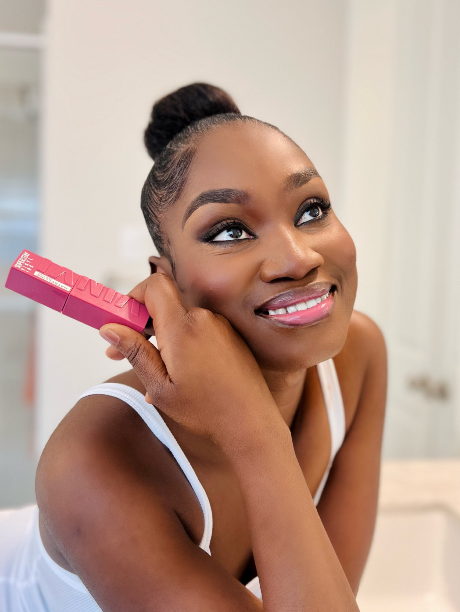 Tried on Maybelline’s superstay vinyl ink and liked them a lot 😻 (wearing coy in this photo) 

#LTKbeauty #LTKwedding #LTKFind