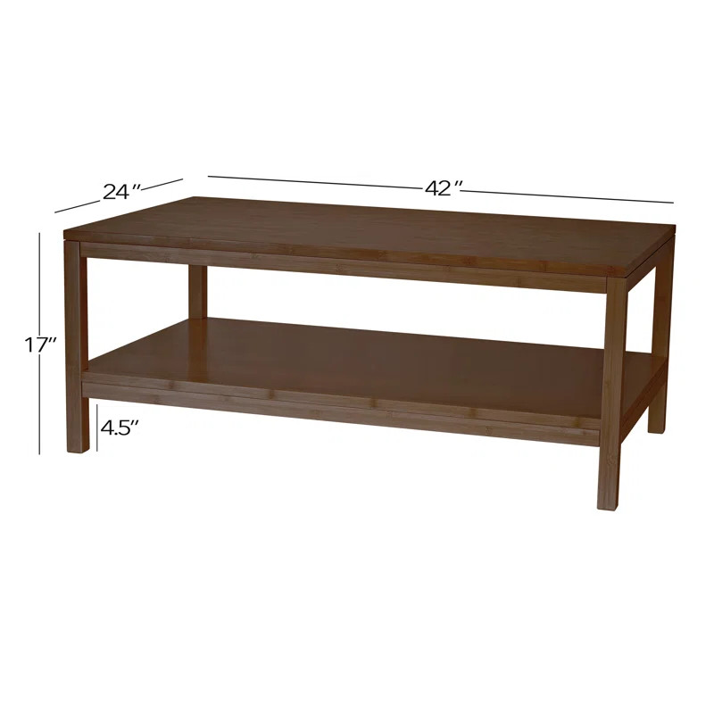 Foundry Select Hugoton Bamboo Coffee Table | Wayfair | Wayfair North America