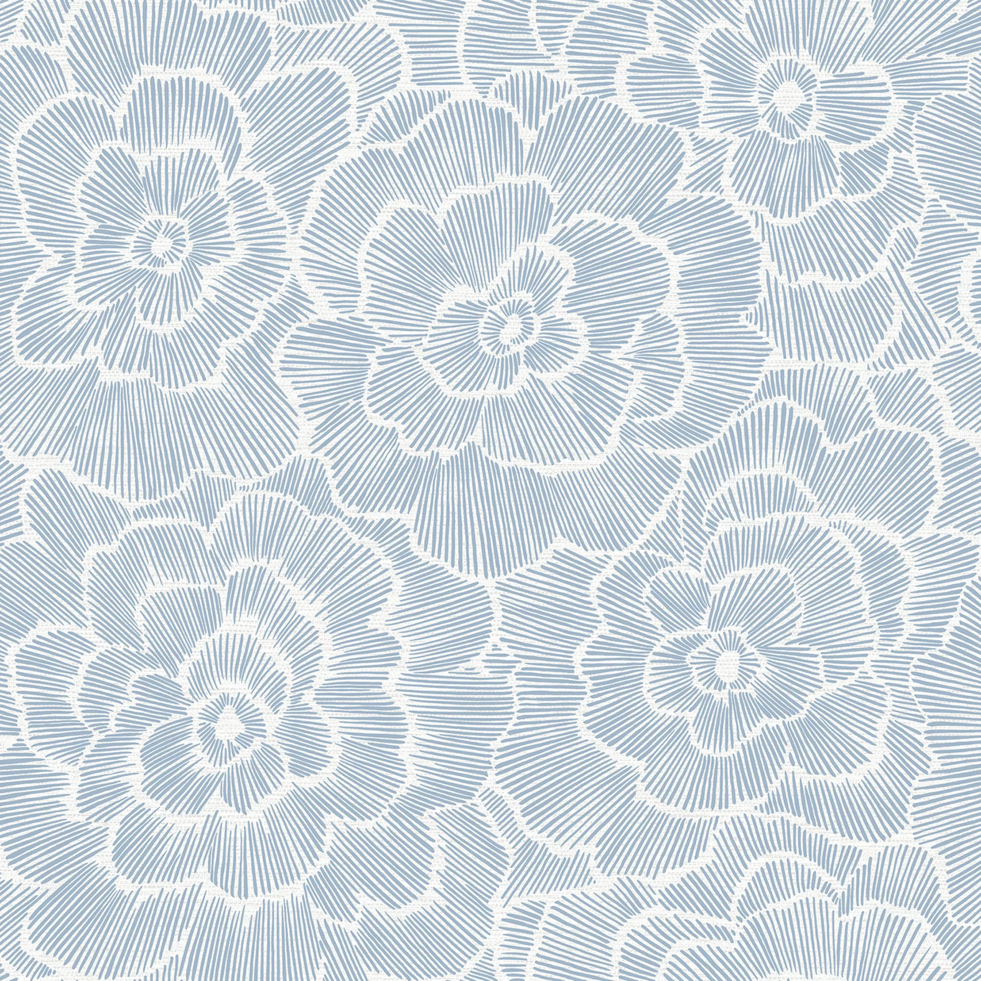 Brewster Home Fashions Periwinkle Textured Floral Wallpaper | Kohl's