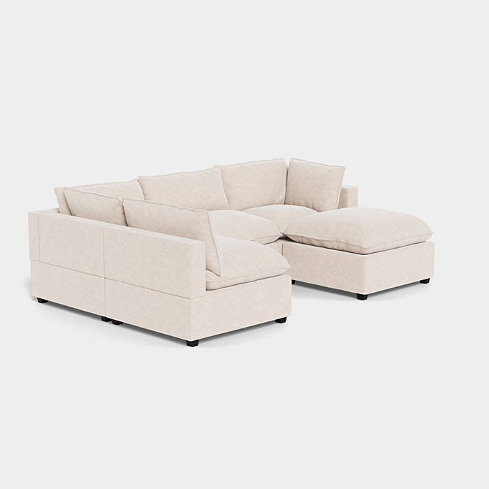 Kova L-Shape + Ottoman | Albany Park