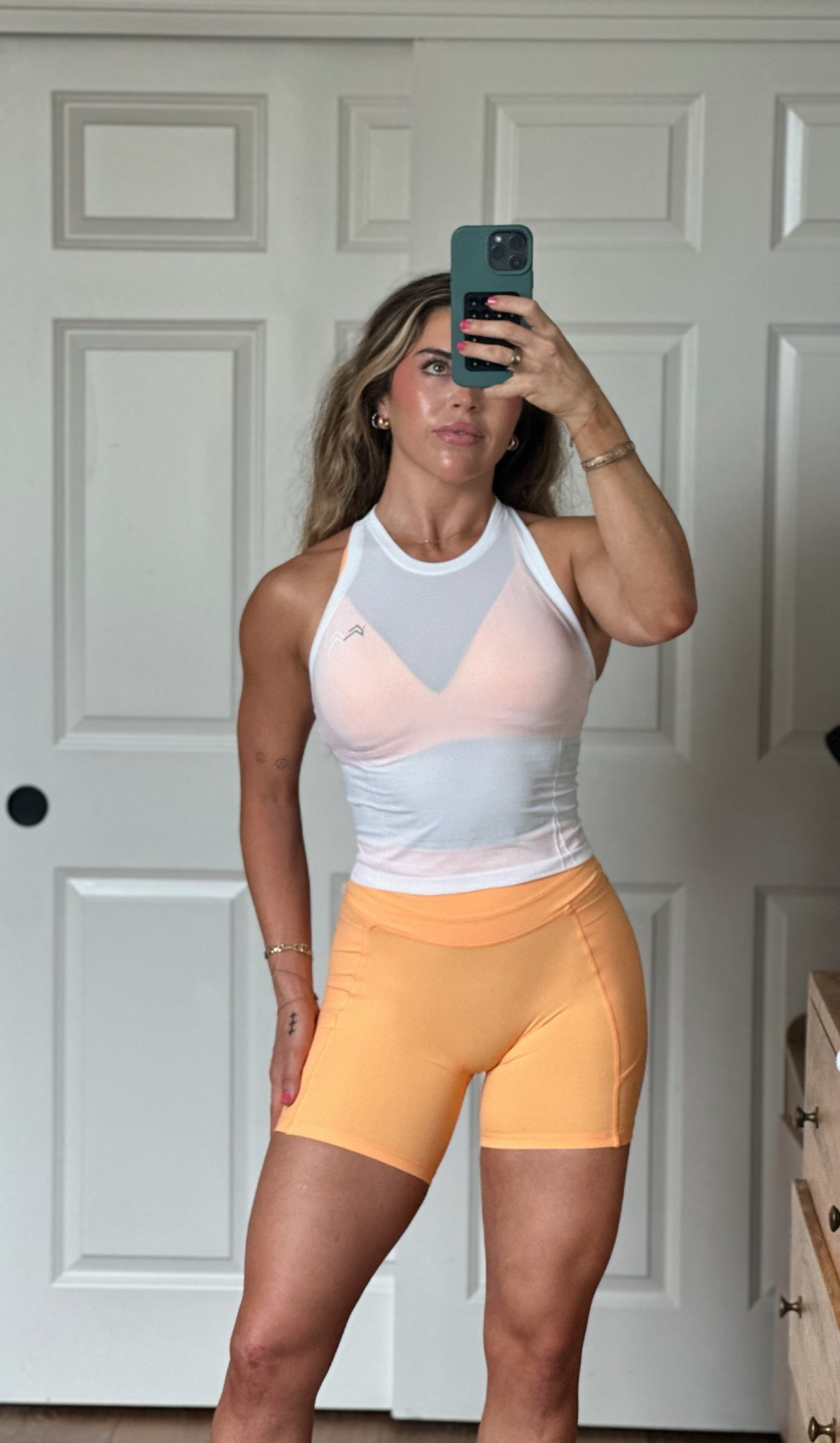 Workout look! This tank is SO flattering 🧡🧡 Use code KKFIT to save!

#LTKActive #LTKStyleTip #LTKFindsUnder100