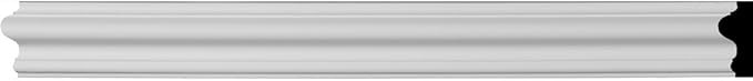 Ekena Millwork PML01X00SE Seville Panel Moulding Panel Moulding, 1 1/2"H x 3/4"P x 94 1/2"L, Prim... | Amazon (US)