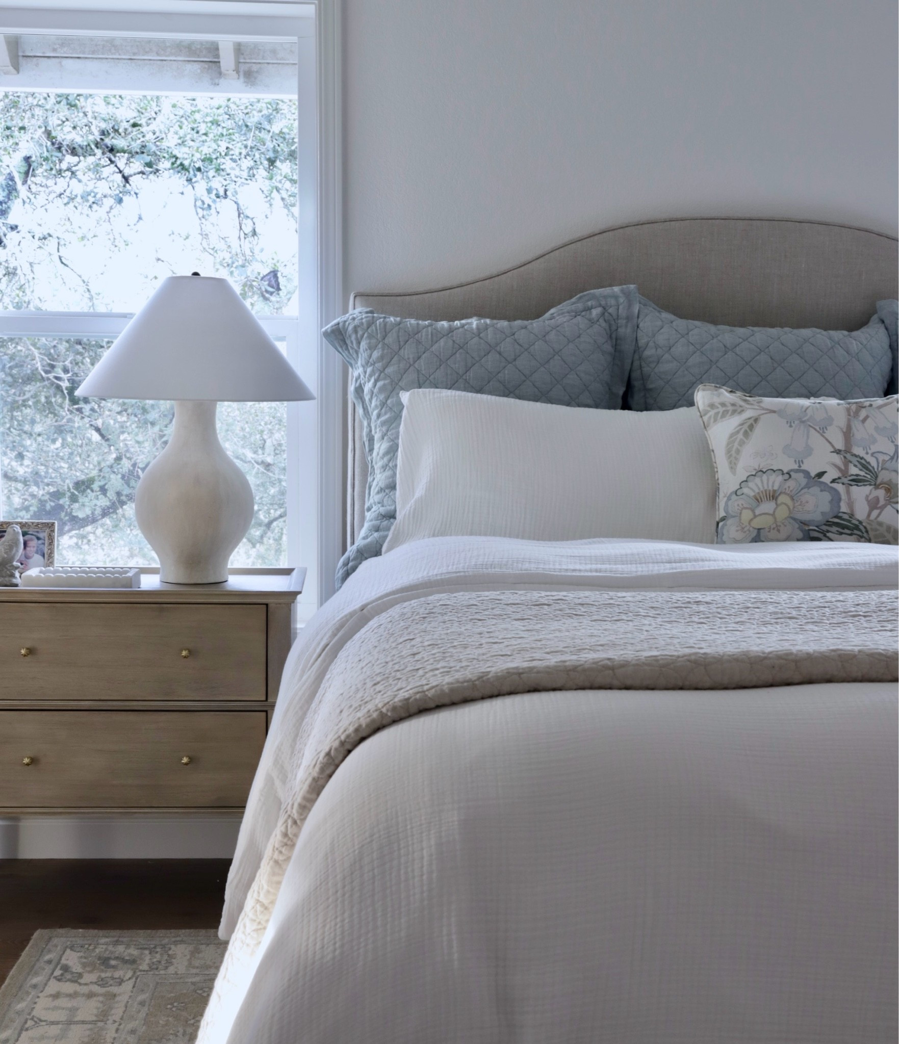 Primary bedroom details!

Home decor, bedroom decor, bedroom furniture, bed, nightstand, table lamp

#LTKHome