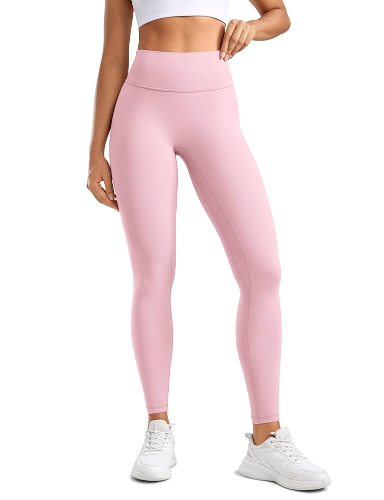 Womens High Waisted No Front Seam Lounge Yoga Legging 25" Workout Tummy Control Gym Yoga Pants | Amazon (US)