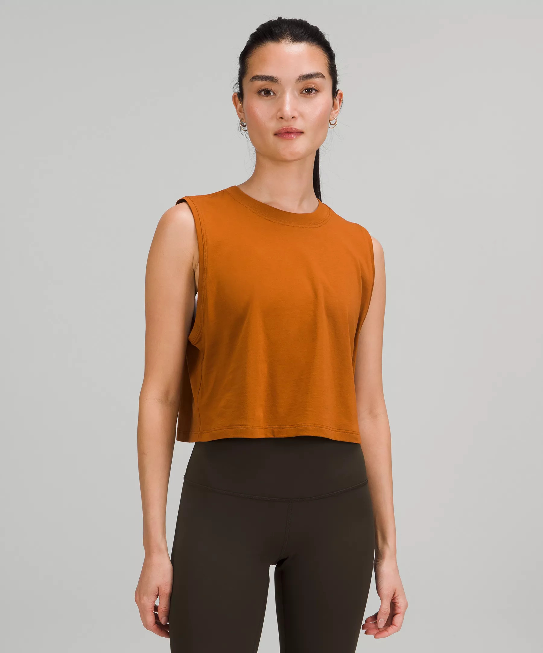 All Yours Cropped Cotton Tank Top | Lululemon (US)