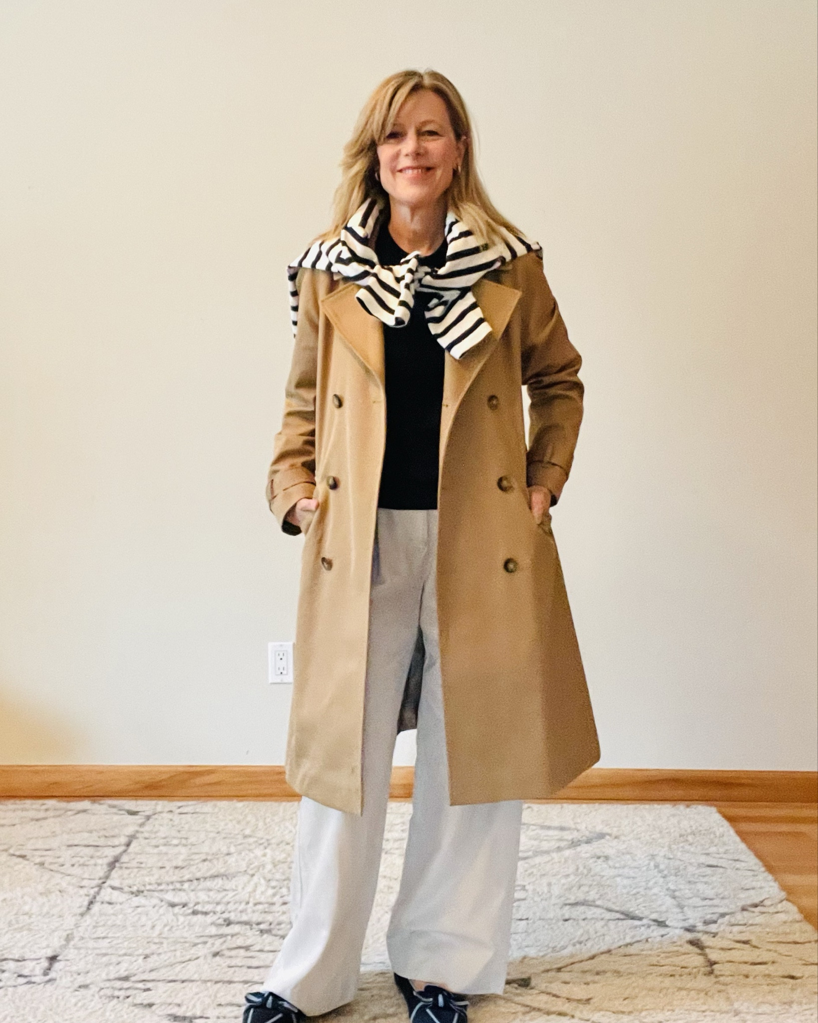 Travel Outift 🌷
#4️⃣ Spring travel outfits from a capsule wardrobe for Europe, or anywhere else. 
➡️Swipe to see a photo of  the 15 pieces + 3 shoes, that combine to create 30+chic outfits. And  it all fits in a carry-on bag! 
Happy spring travels! 🌍


#LTKtravel #LTKeurope #LTKover40