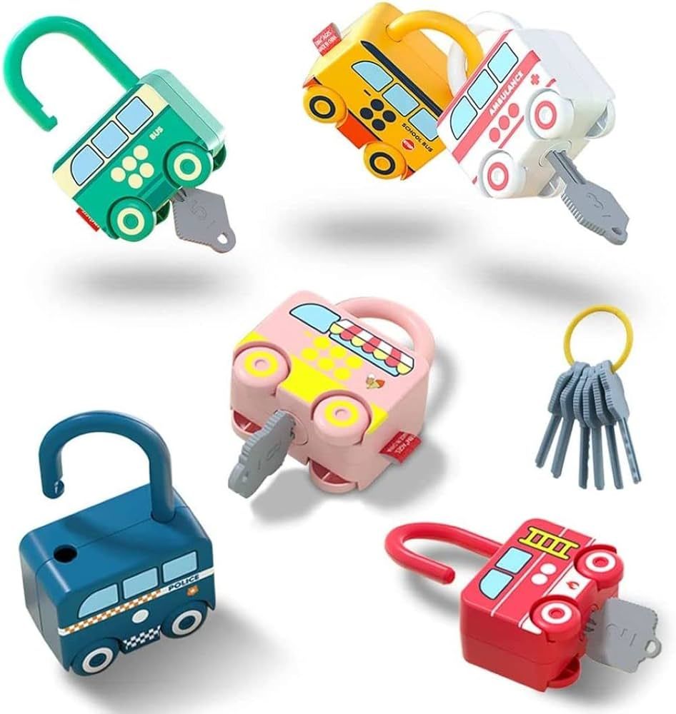 Baby Montessori Learning Educational stem Preschool Fine Motor Skills Activities Toys Busy Board ... | Amazon (US)