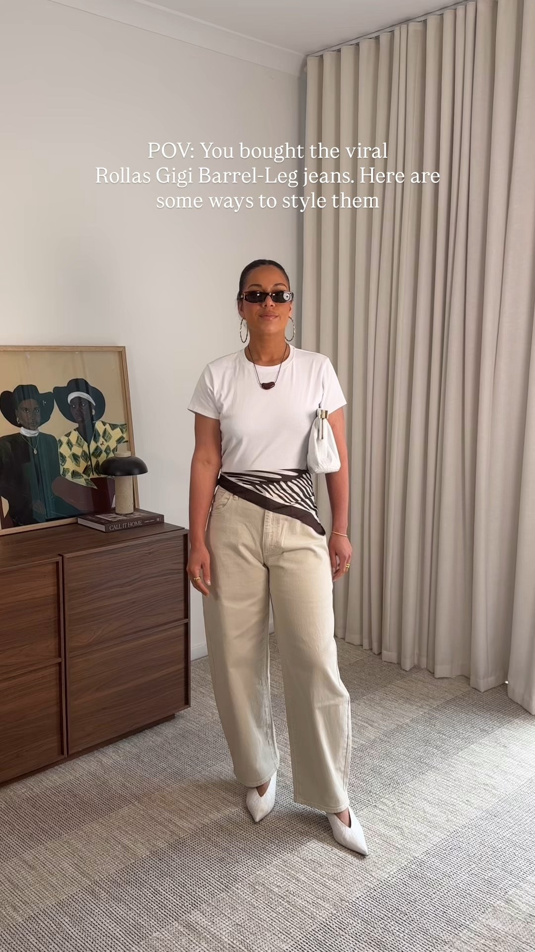 You bought the viral gigi barrel-leg jeans from Rollas, here are some ways to style them 

#LTKaustralia #LTKjeans