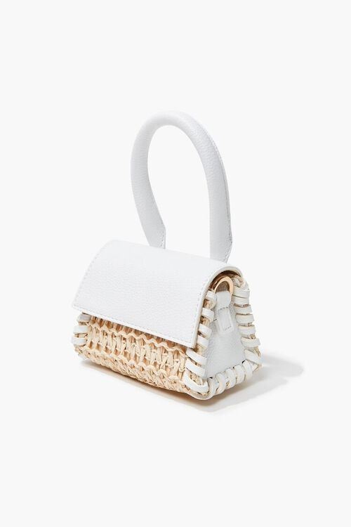 Basketwoven Mini Crossbody Bag | Forever 21 (US)